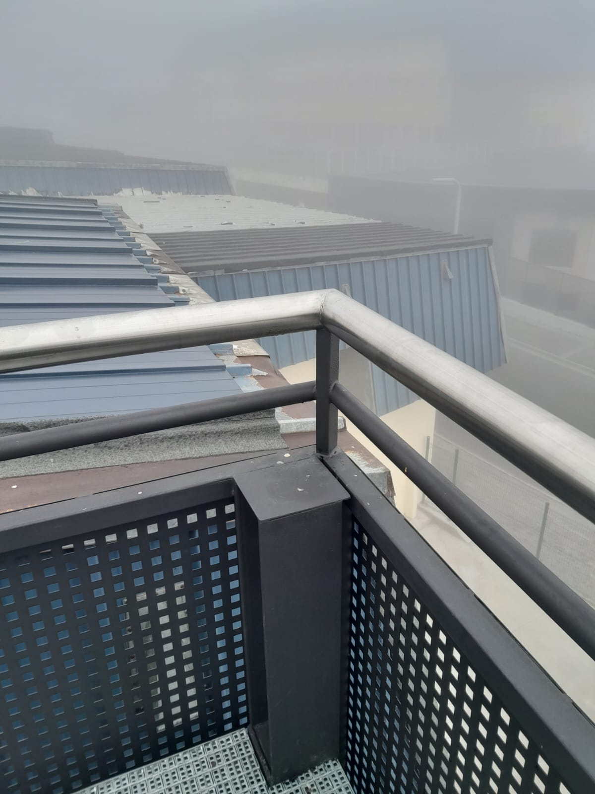 La barana que pot saltar-se fins a la teulada.