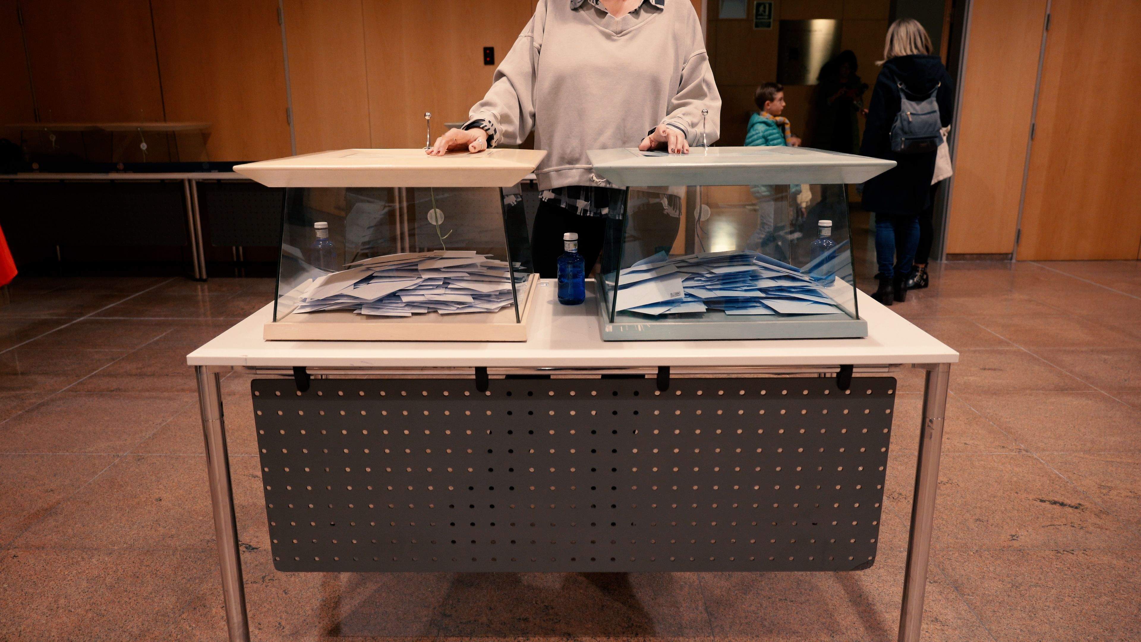 Mesa electoral.