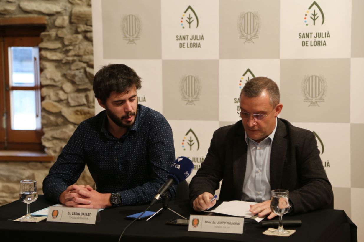 Cerni Cairat i Josep Majoral.