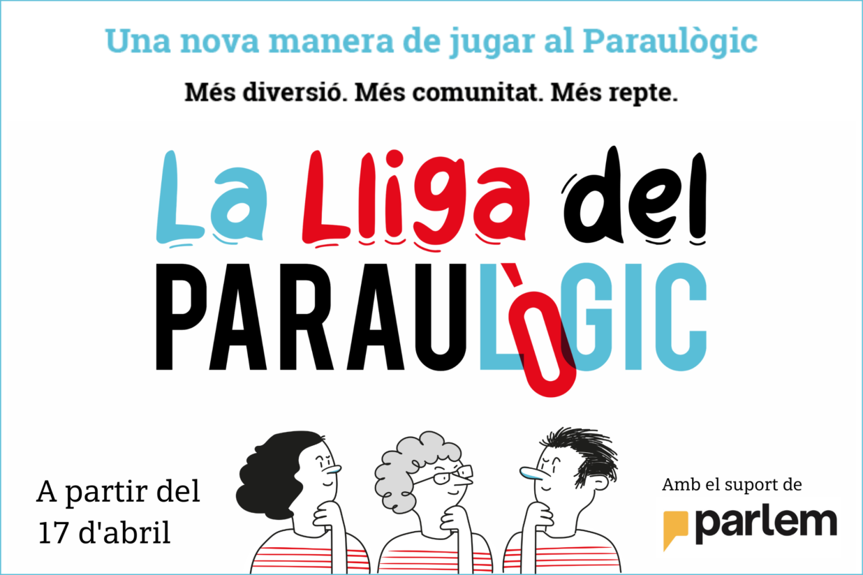 Cartell anunciador del Paraulògic.