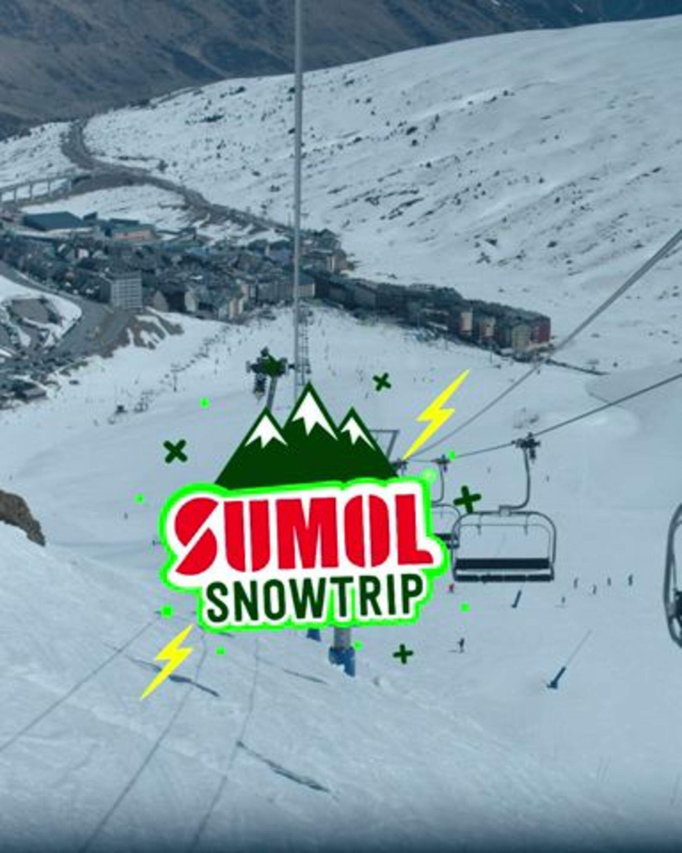 Els organitzadors del 'Sumol snowtrip' no volen ensurts.