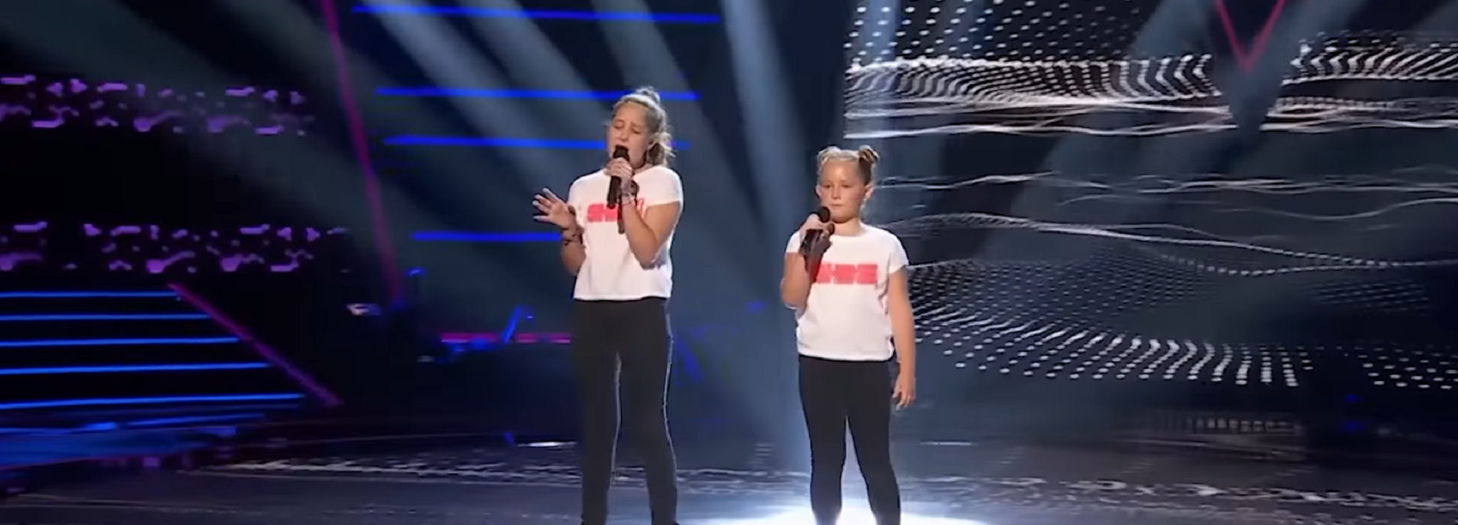 Molly i Shelly Puigcercós Georgi en l'audició a cegues de 'La Voz Kids'