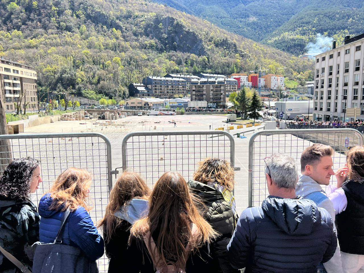 Els assistents no es volien perdre cap detall de la Mascletà