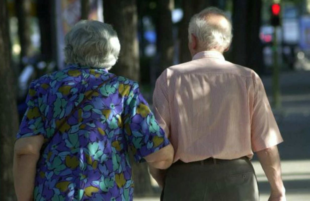 Una parella de jubilats.