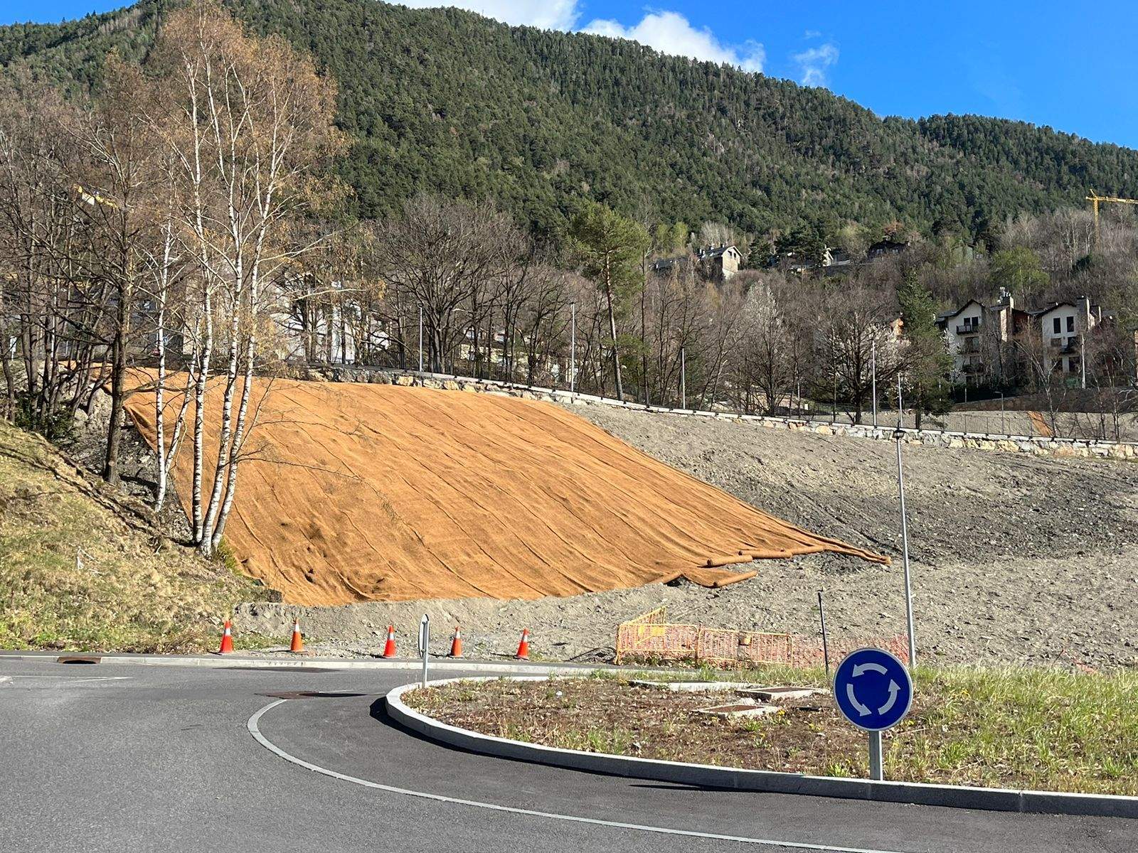 La zona en l'estat pràcticament actual.