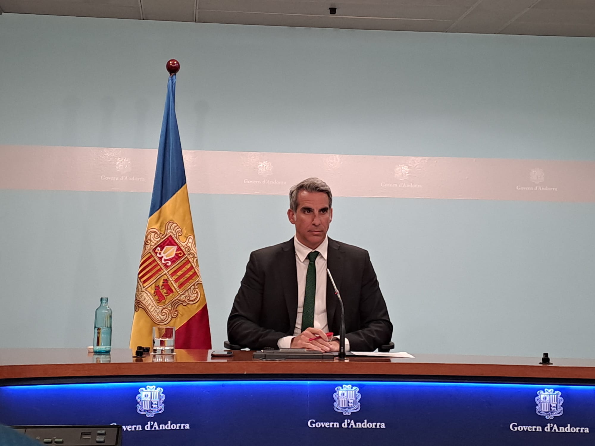 César Marquina, ministre portaveu, ha explicat les condicions de la nova quota.