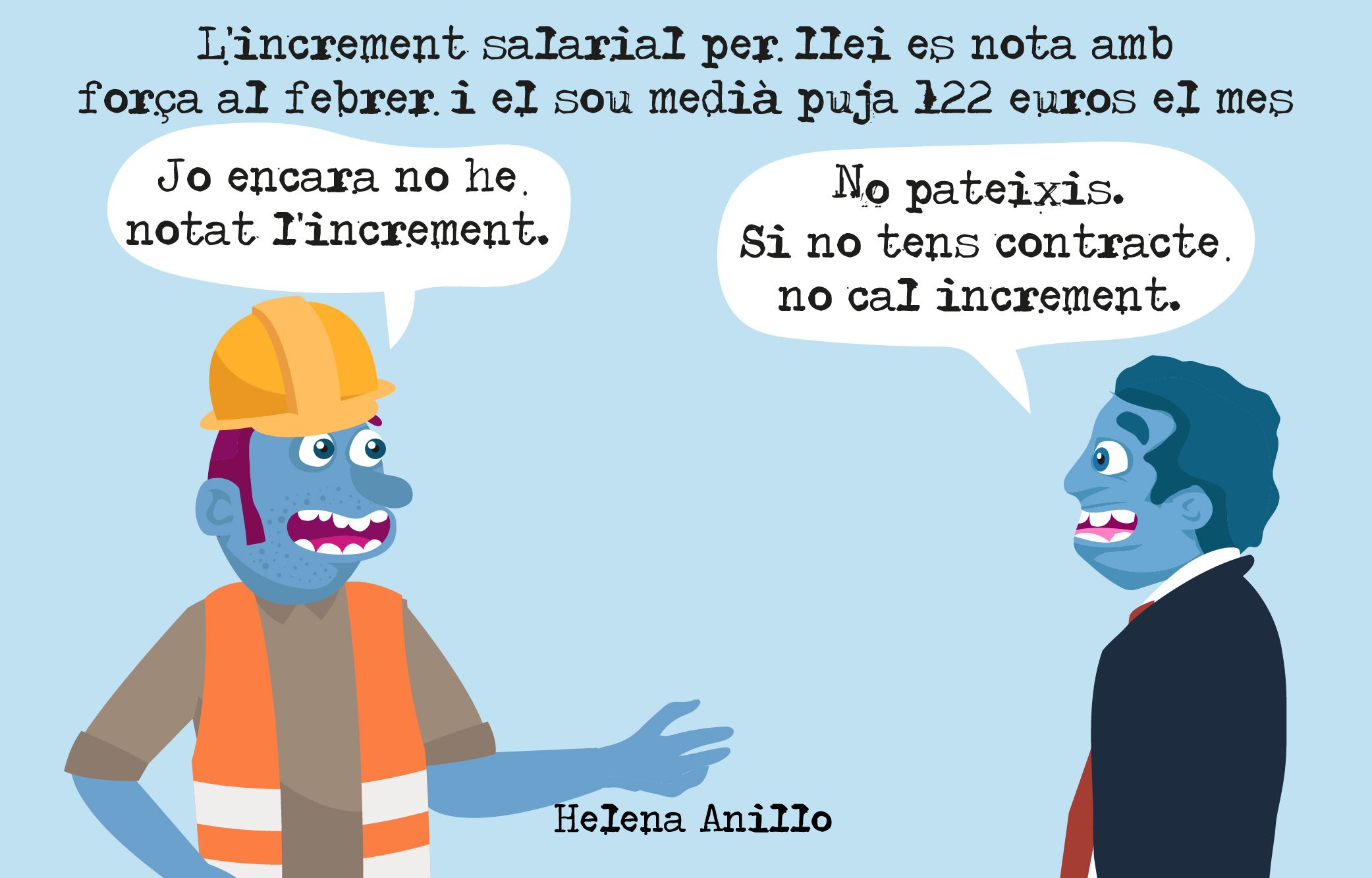 Un increment salarial que no és per tothom