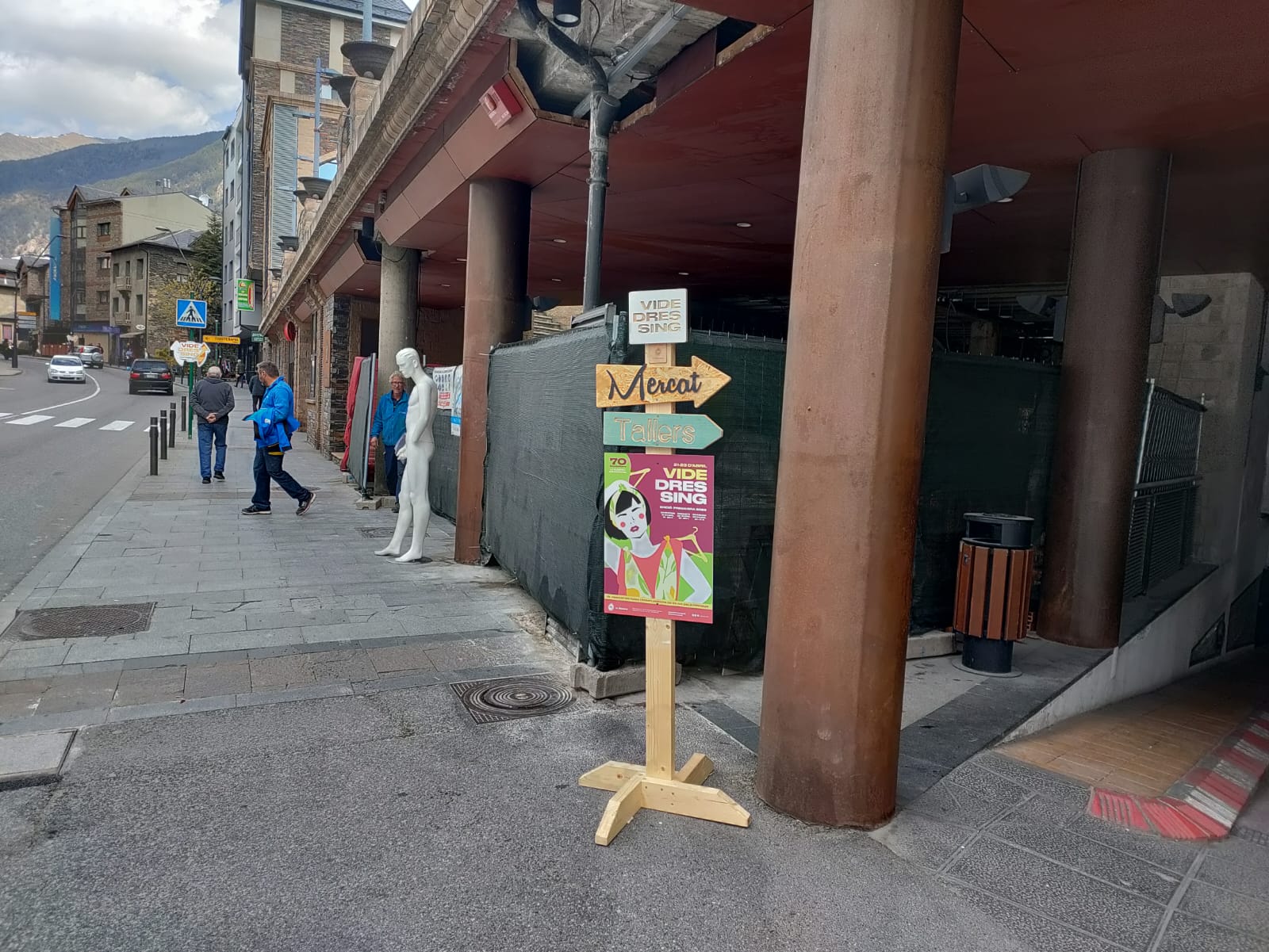 L'espai que ocuparà el nou servei de Tràmits de la Massana.