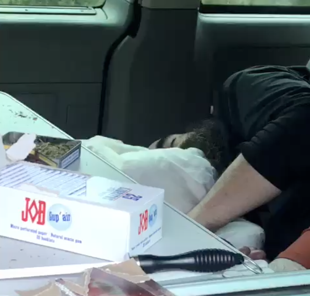 L'home que va ser 'controlat' sense més per la policia.