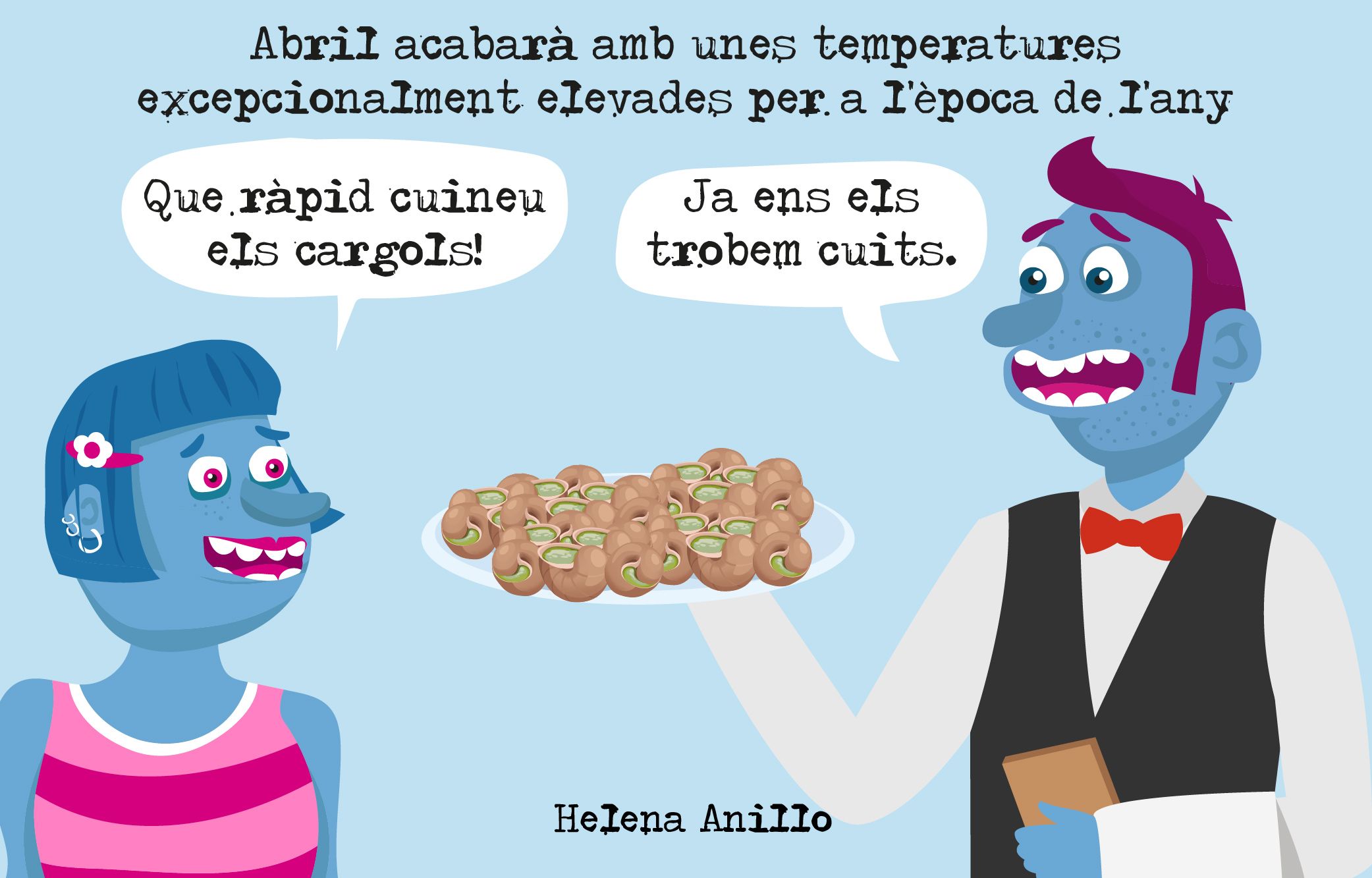 Cargols cuits abans de trobar-los.