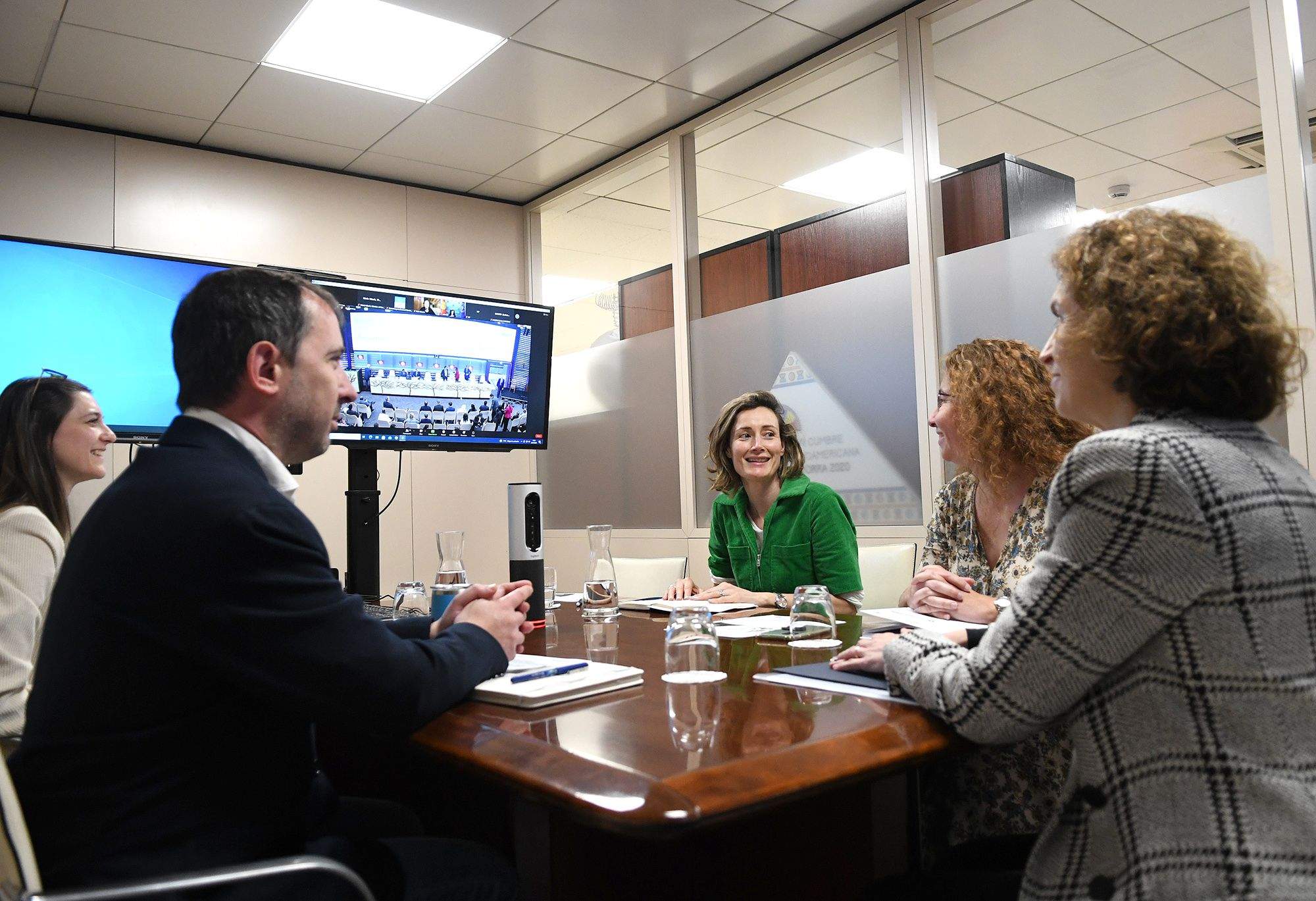 Ubach durant la cloenda de l’Any Internacional del Desenvolupament Sostenible de les Muntanyes