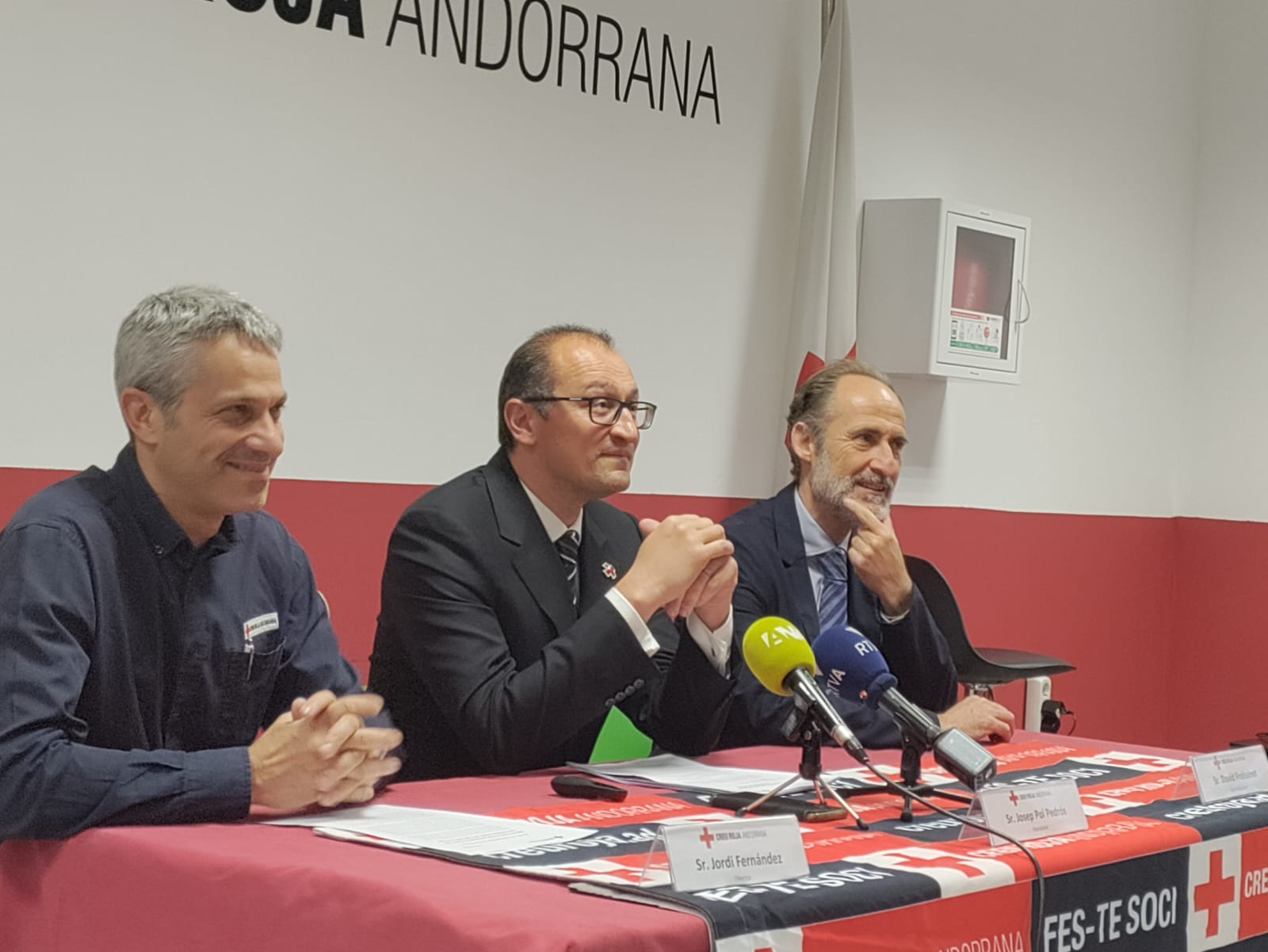 La Creu Roja ha fet el balanç 2022 en roda de premsa aquest dimecres.