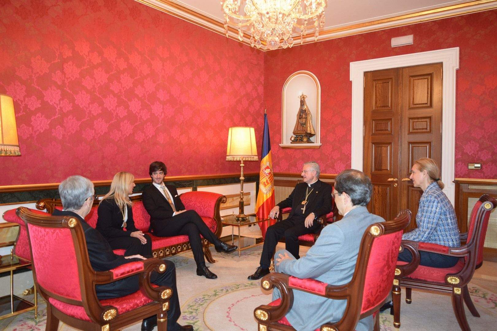 Trobada entre el copríncep episcopal i els síndics