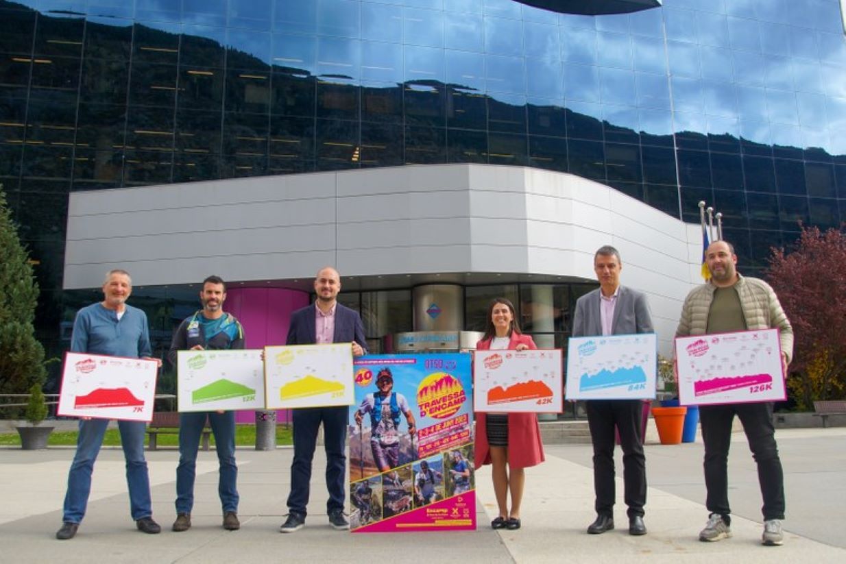 La cursa, amb els diferents recorreguts, s'ha presentat aquest dimecres a Encamp.