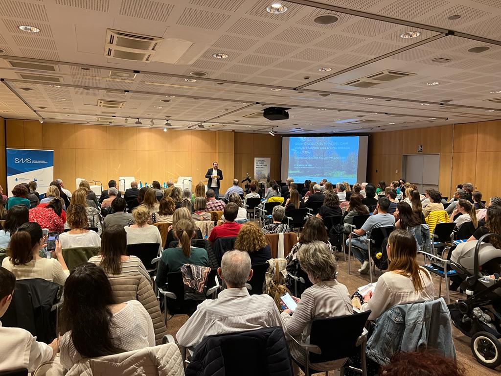 El públic de la jornada de cures pal·liatives a Andorra.