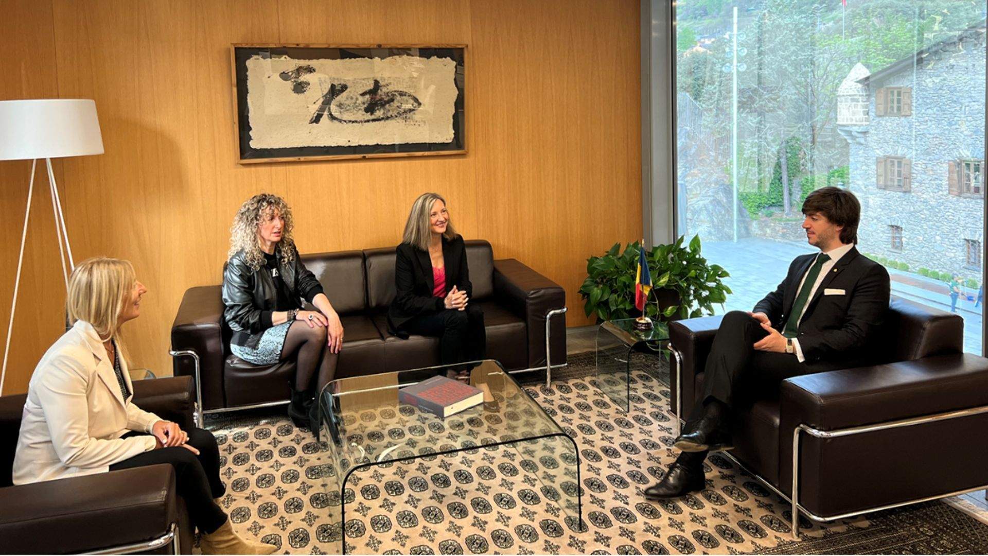 La reunió informal dels membres de Sindicatura.