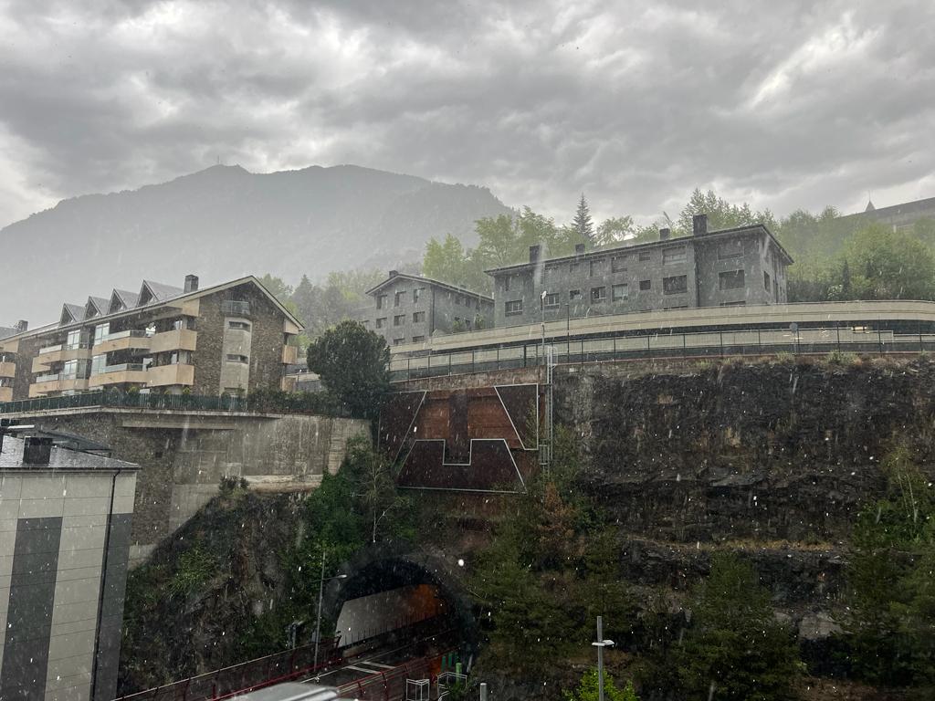 Un moment de calamarsa a Escaldes-Engordany
