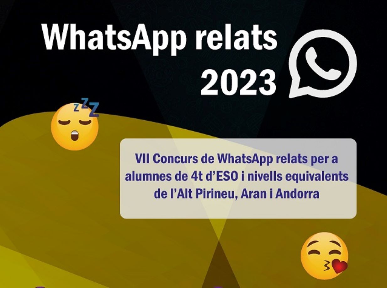 Cartell promocional de concurs.