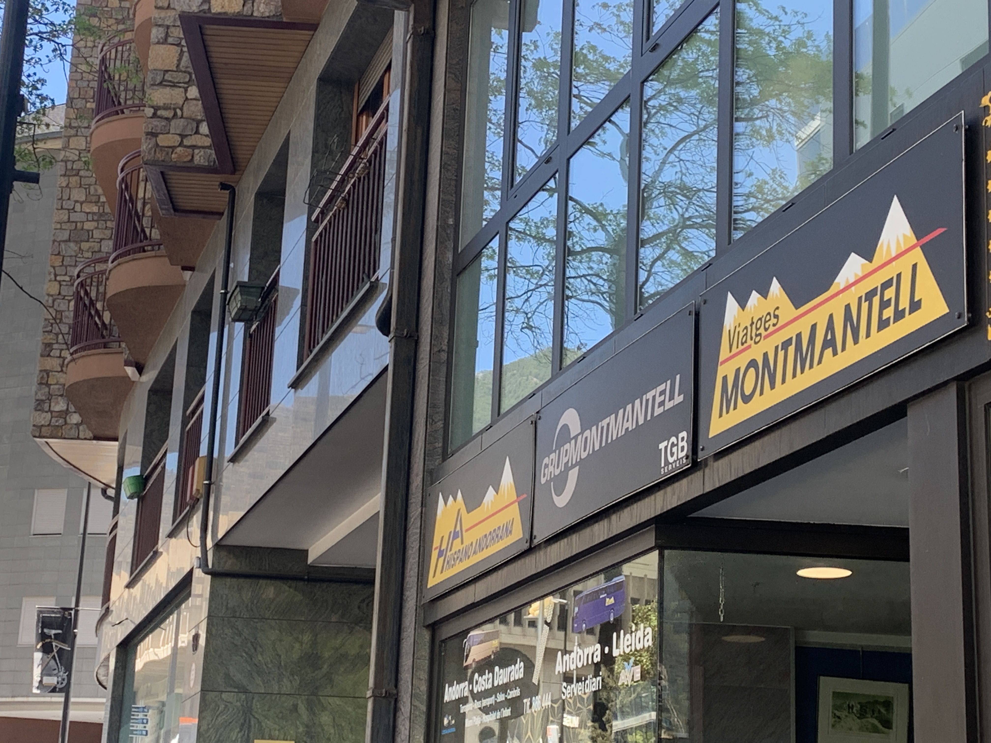 Seu de l'empresa aquest migdia.