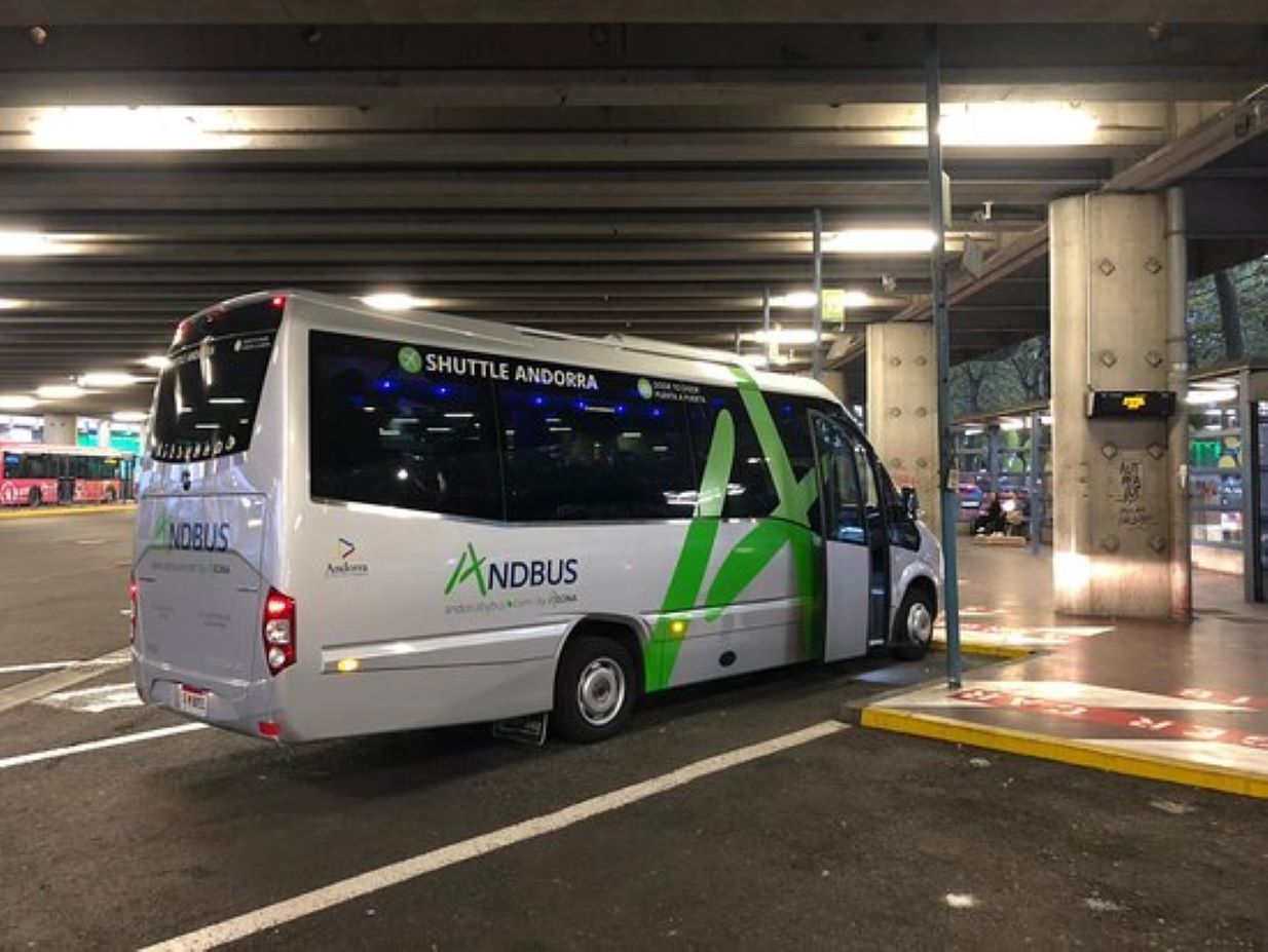 Un vehicle de la companyia Andbus.