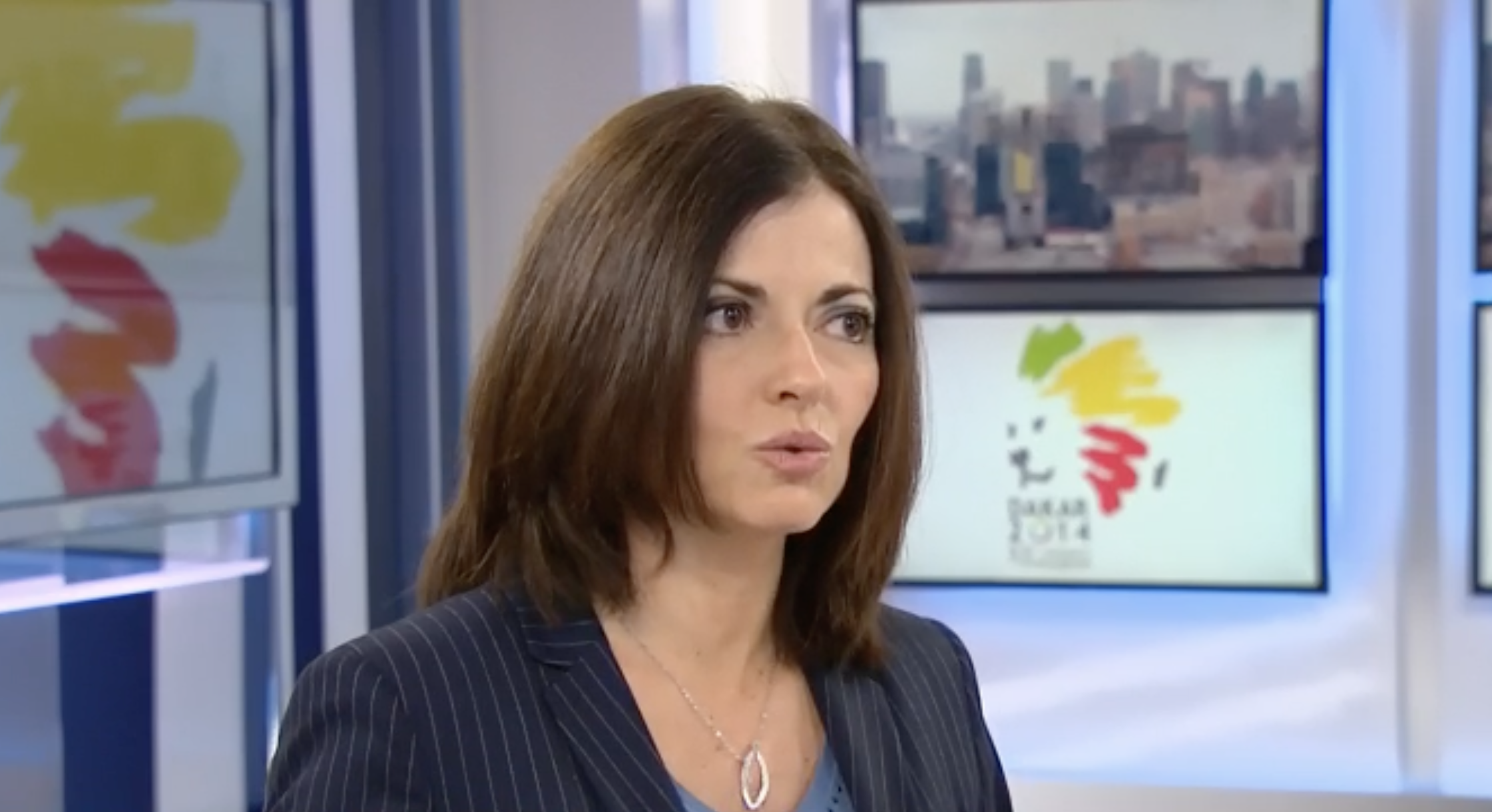 Imma Tor durant una intervenció en representació de l'OIF.