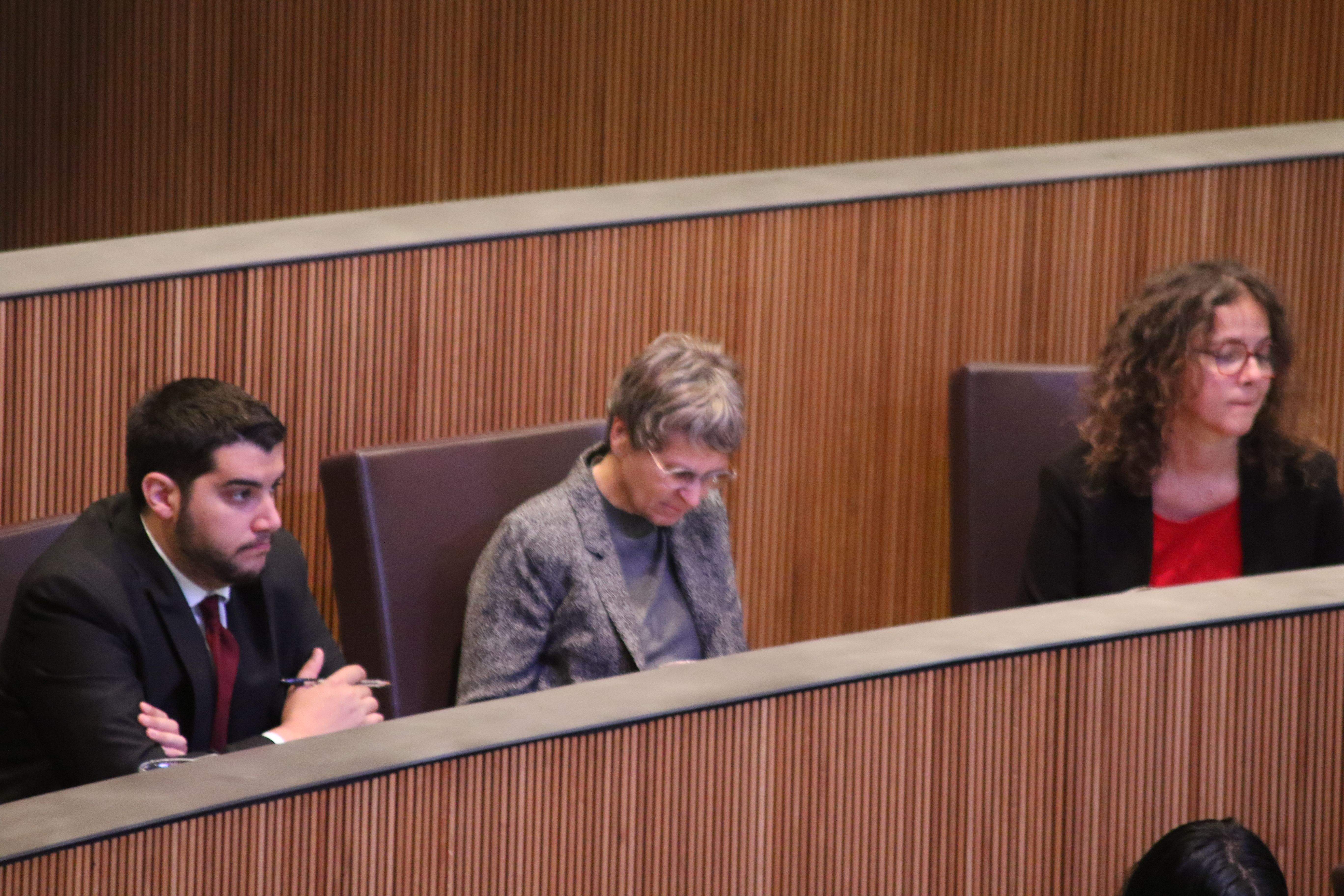 Els tres consellers del grup parlamentari socialdemòcrata.