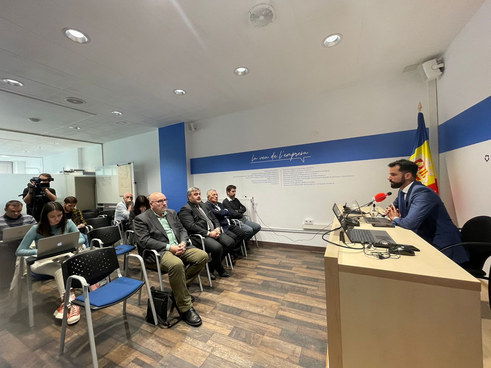 Representants de l'Associació de Transports de Viatgers