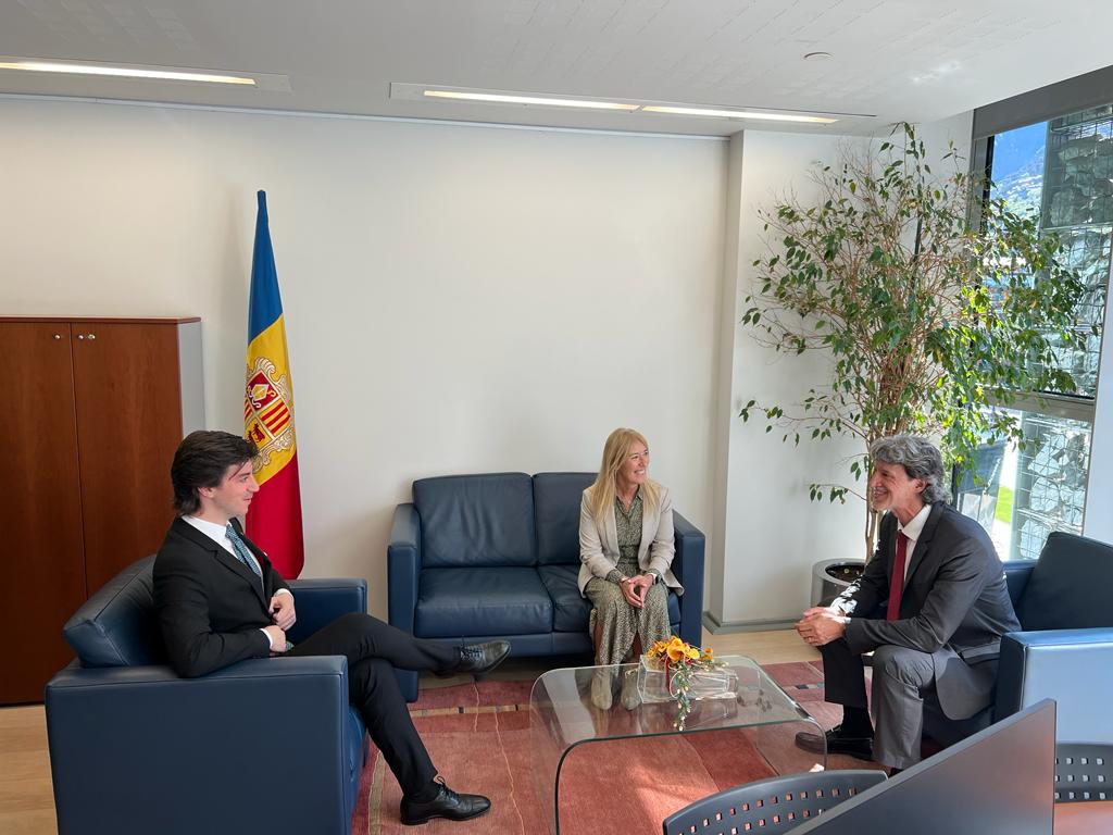 Carles Ensenyat i Sandra Codina amb Francesc Pons