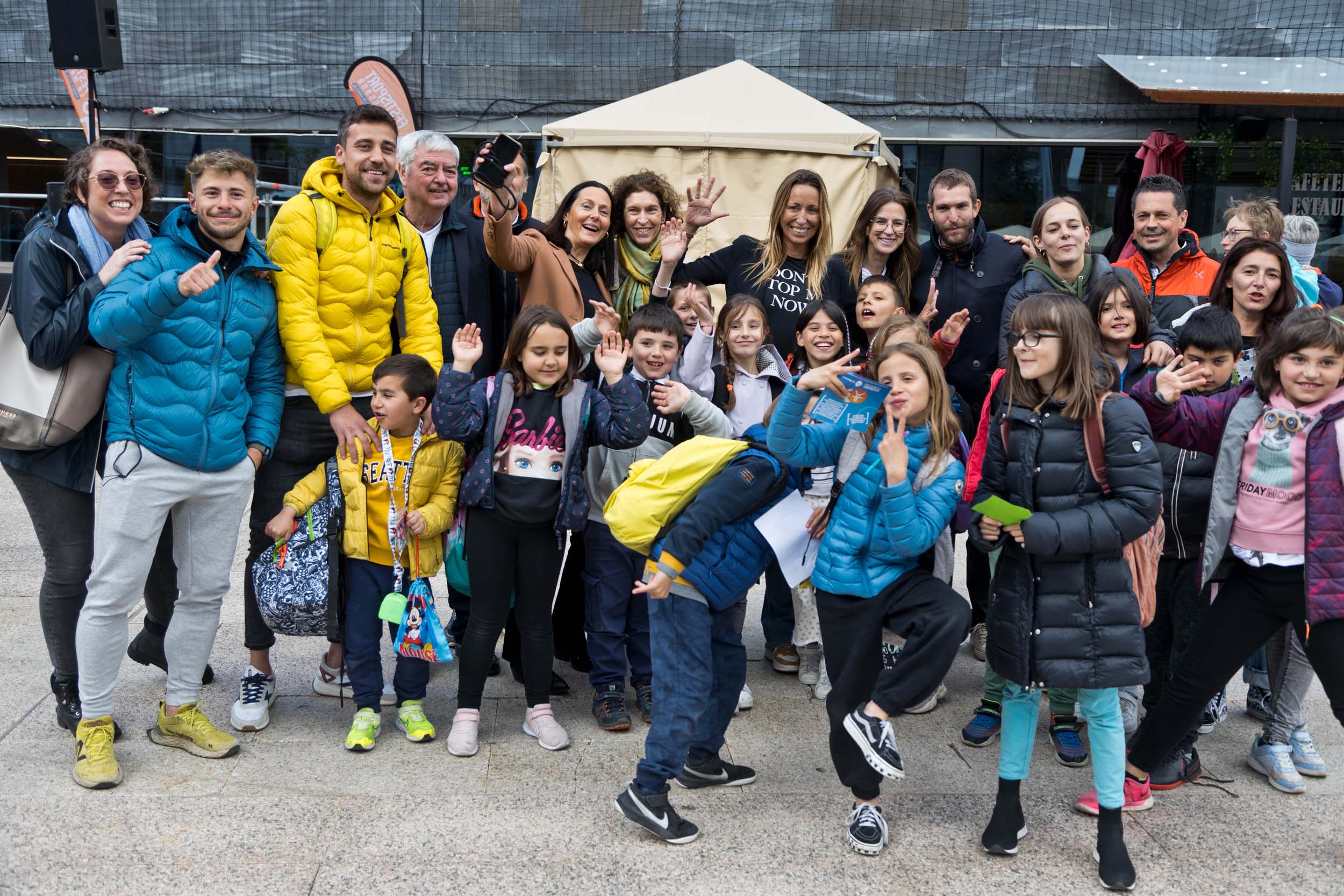 Molts nens s'han apropat a la primera jornada del FestiSport.