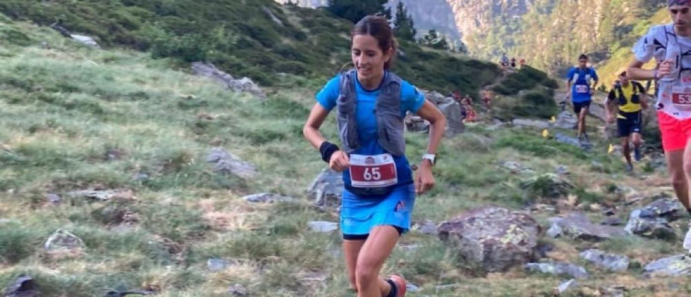 Ariadna Fenés en una cursa anterior.