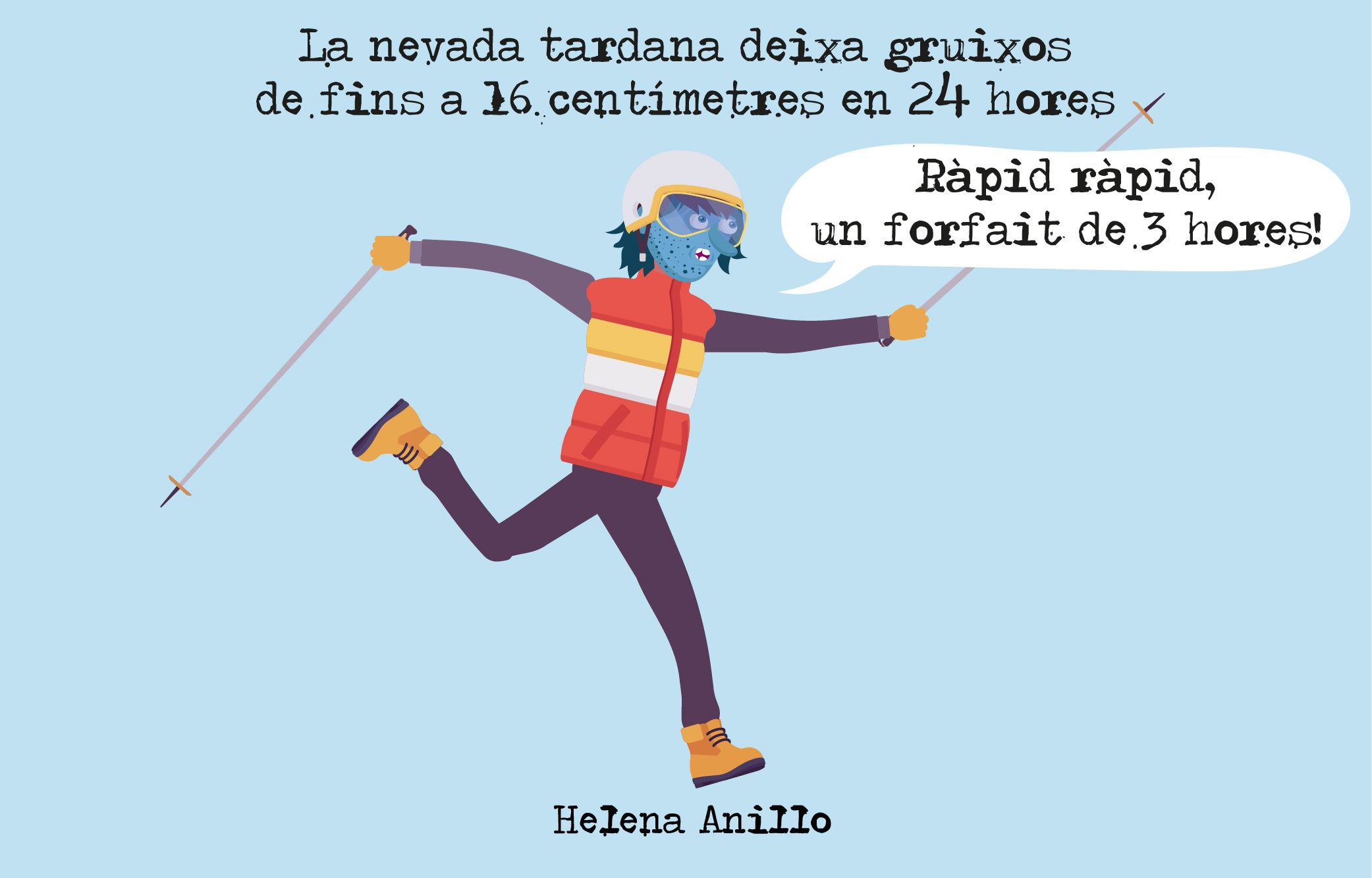 Ganes d'esquí al maig?