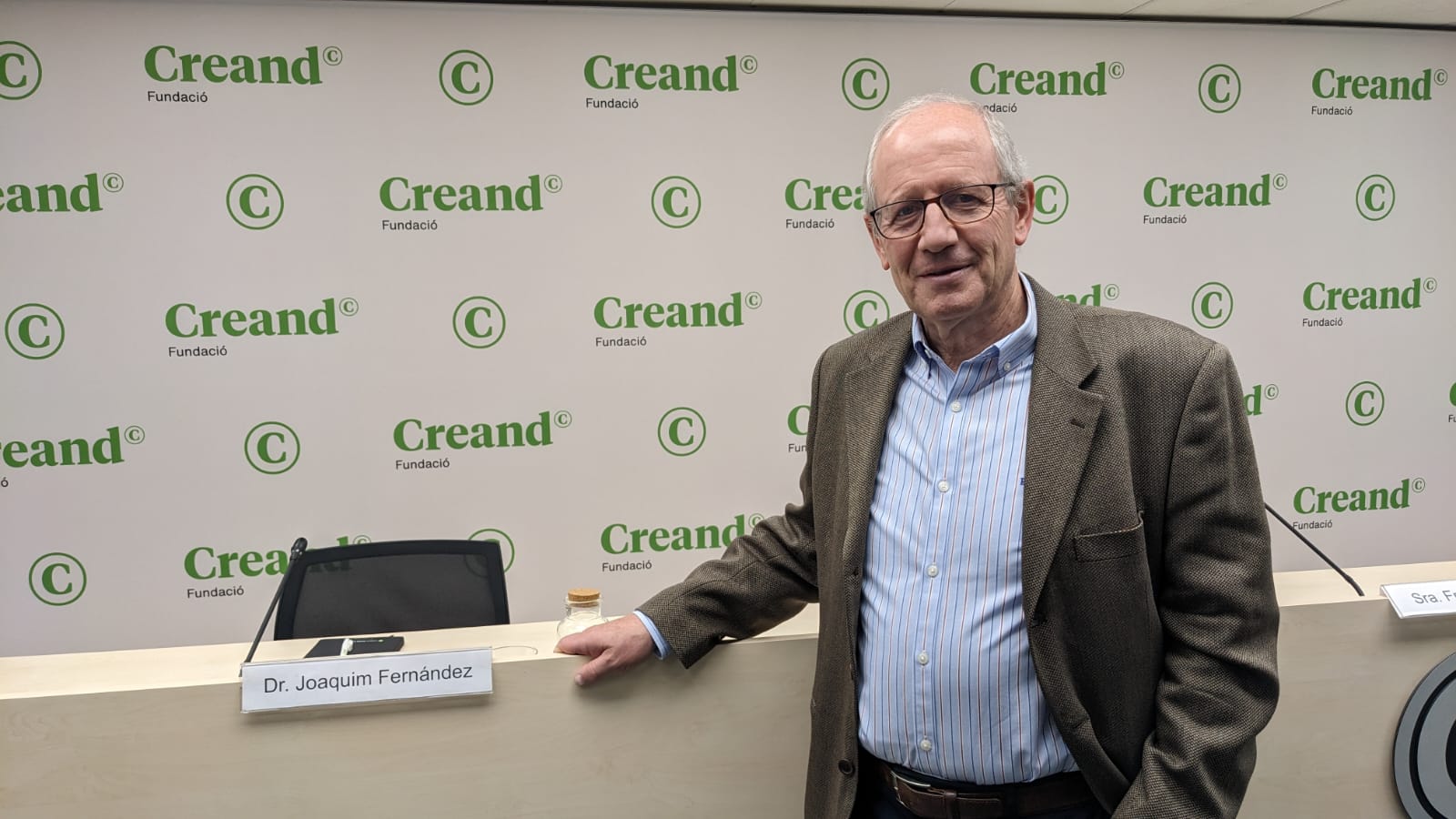 El cap de la unitat de sensibilització central de l’Hospital Clínic, Joaquim Fernández