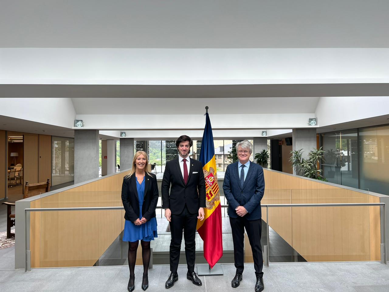 Sandra Codina, Carles Ensenyat i Jean-Claude Tribolet