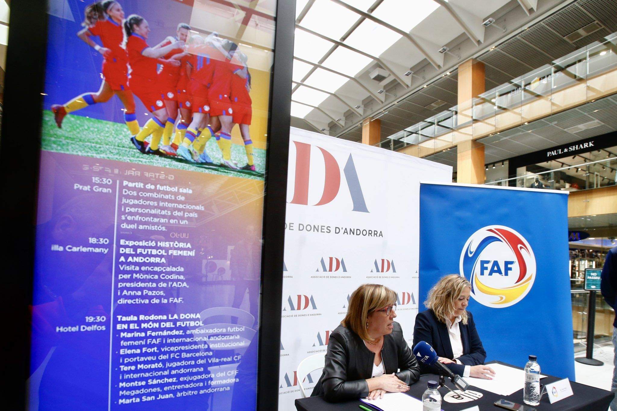 Presentació del Dia Internacional del Futbol Femení
