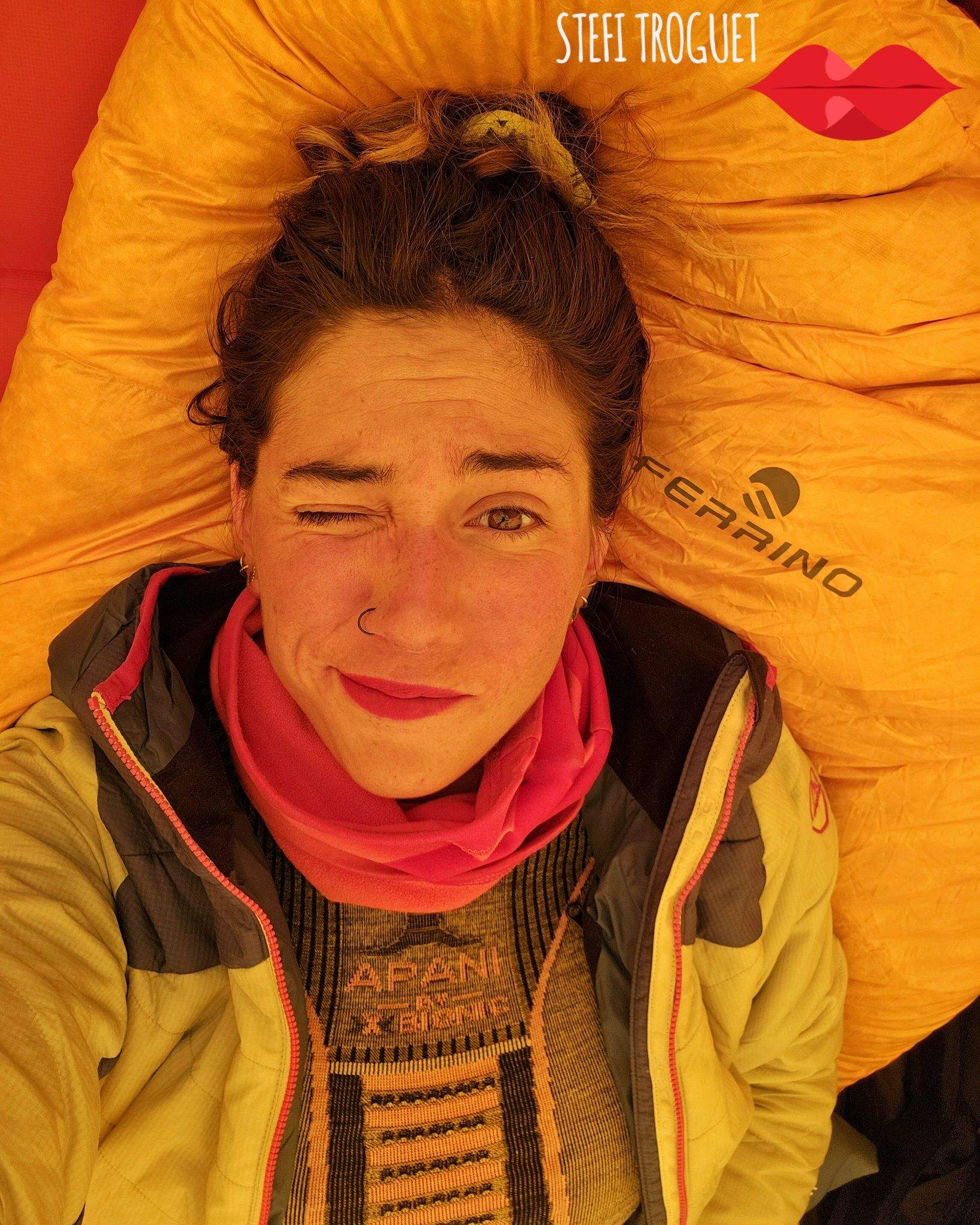 Stefi Troguet al camp 2