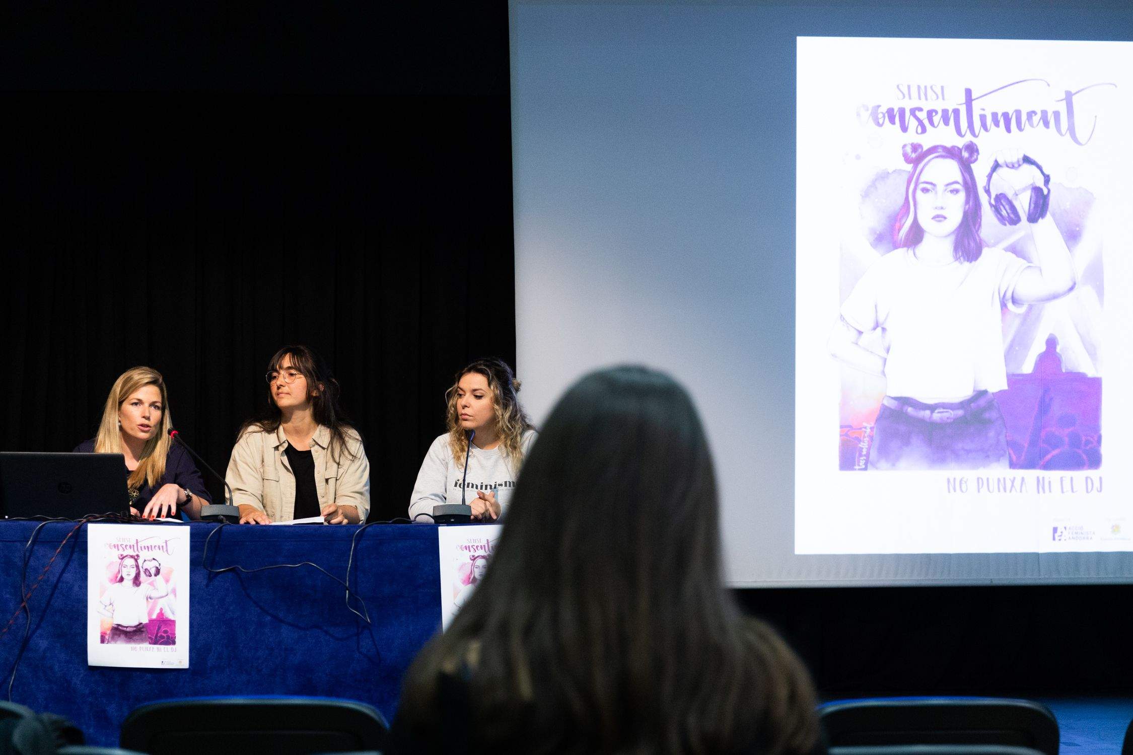 Presentació de la campanya d'estiu d'Acció Feminista.