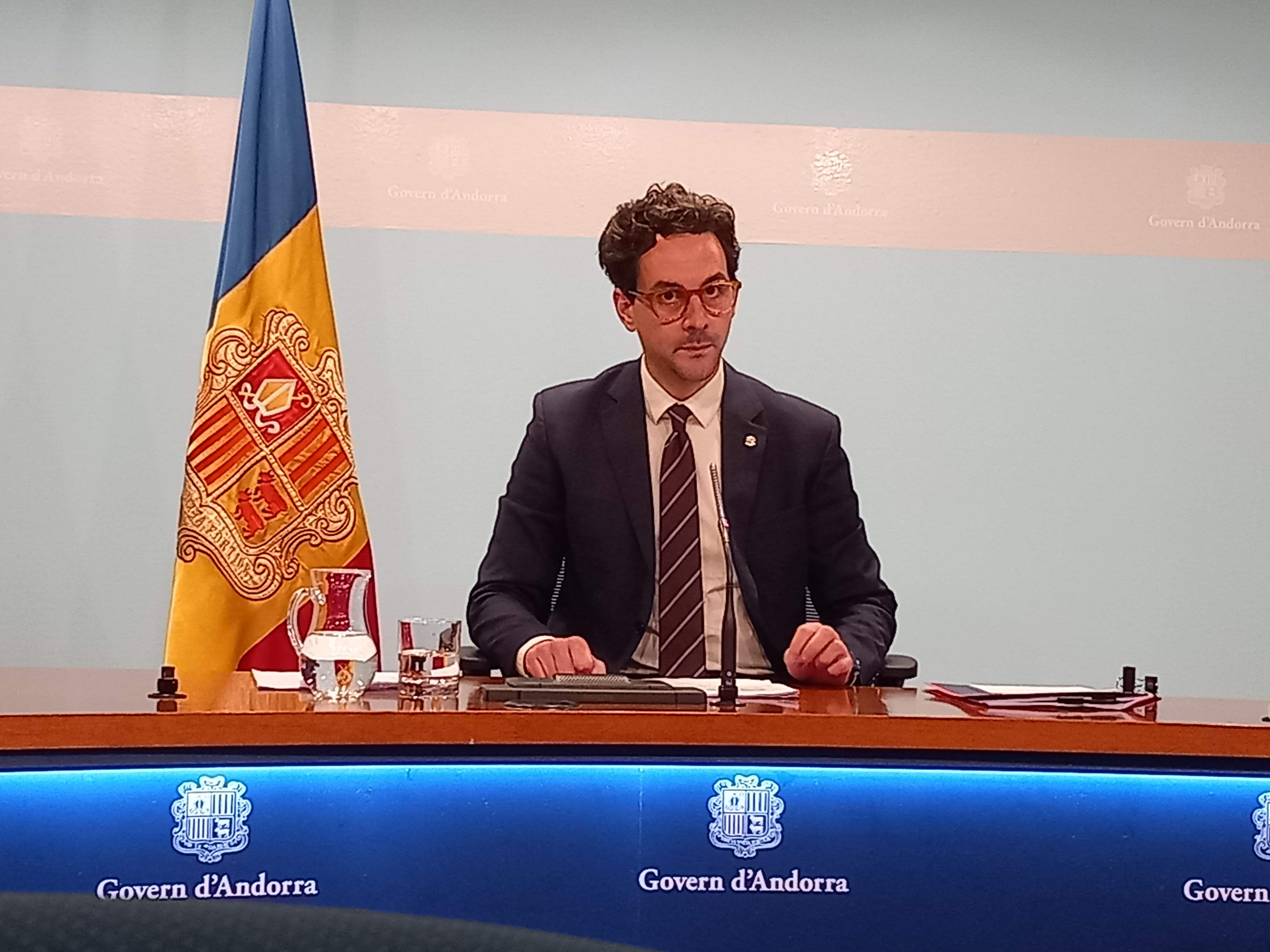 El ministre portaveu, Guillem Casal