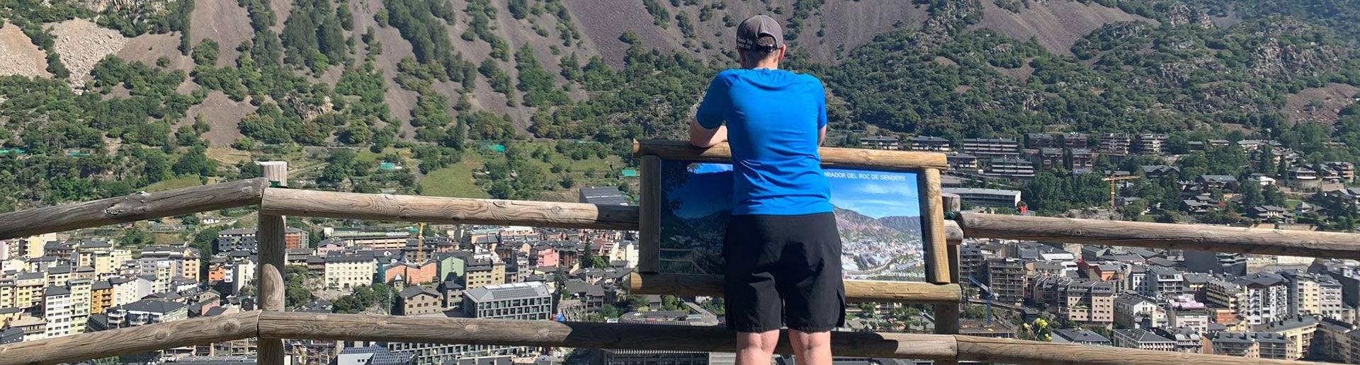 El mirador del roc dels Senders, prop d'on s'ha d'actuar.