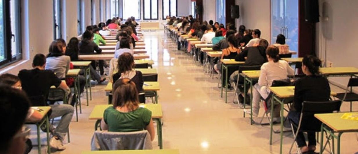 Una anterior prova de selectivitat a la Seu d'Urgell.