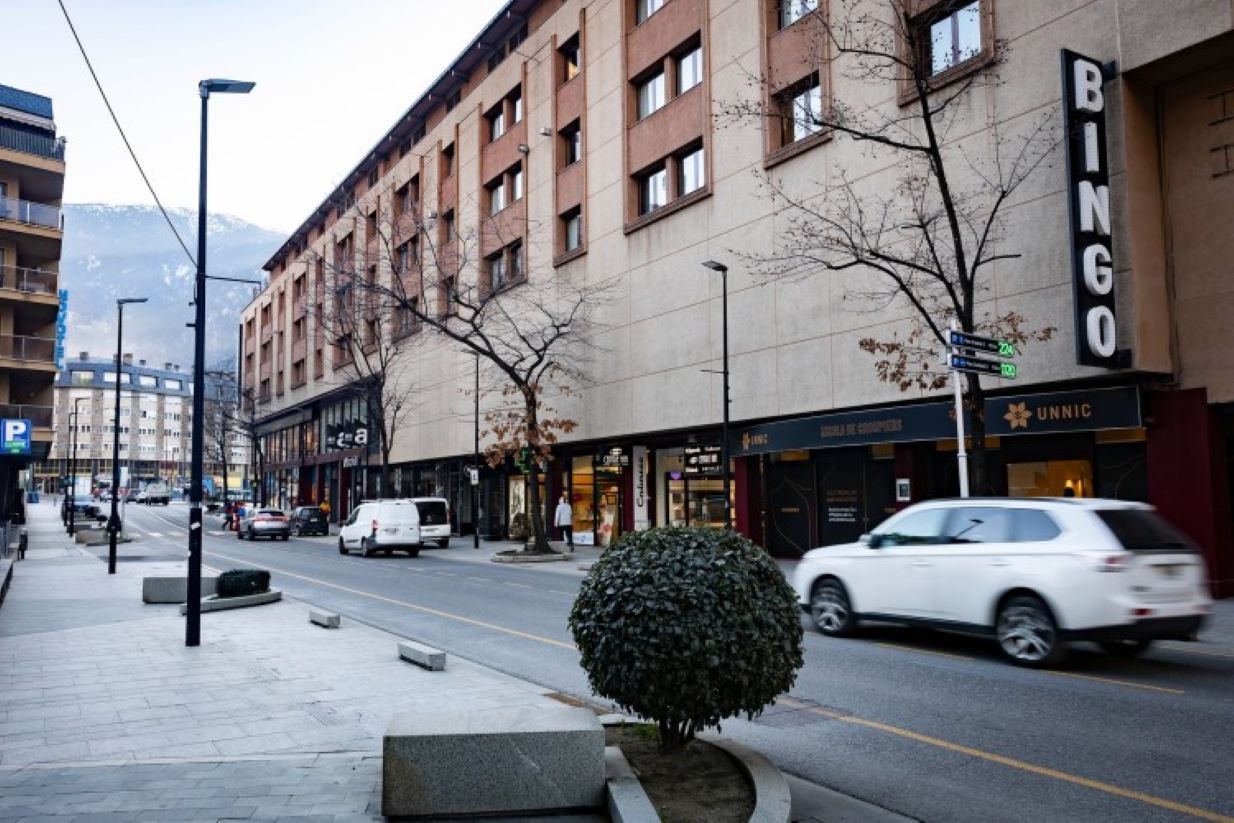 Zona de Prat de la Creu afectada per les restriccions.