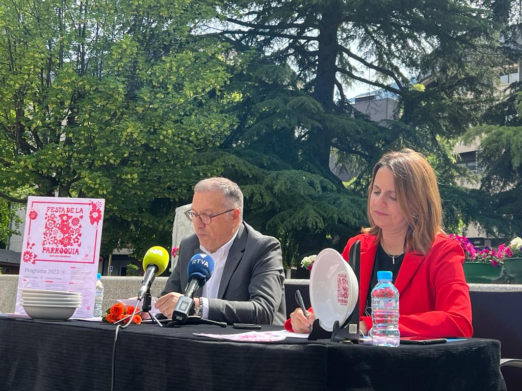 Presentació de la Festa de la parròquia d'Escaldes.