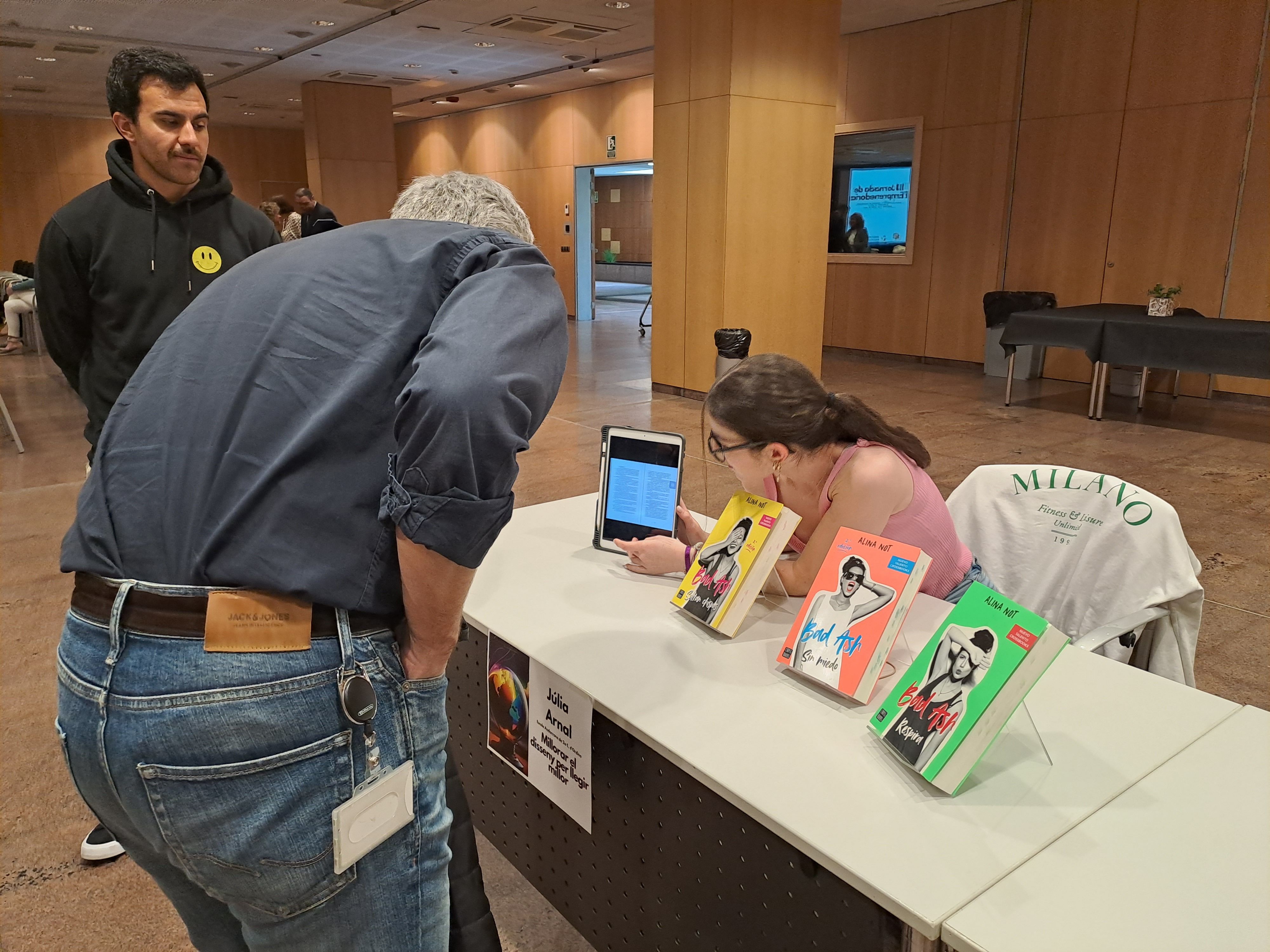 Un dels projectes preveu un disseny més còmode per llegir. Un dels projectes preveu un disseny més còmode per llegir.