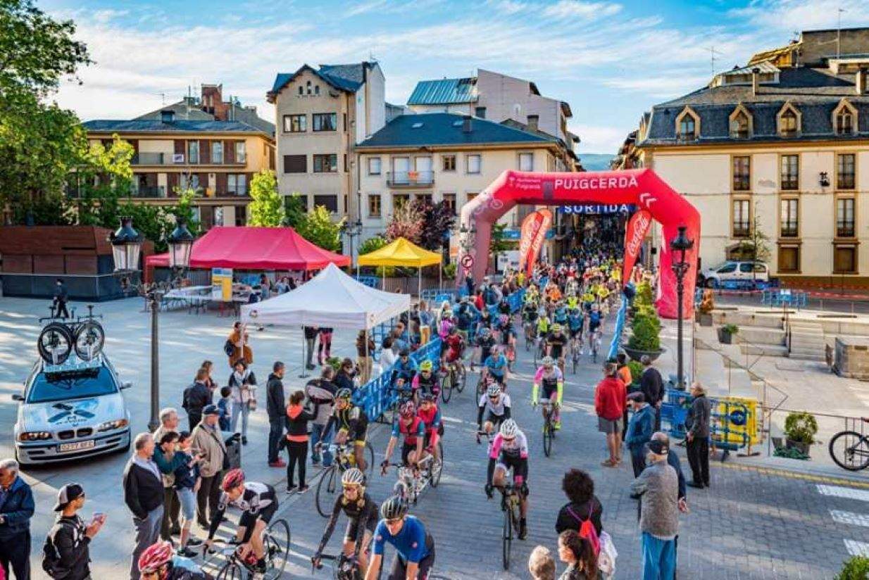 Sortida d'una edició de la marxa.