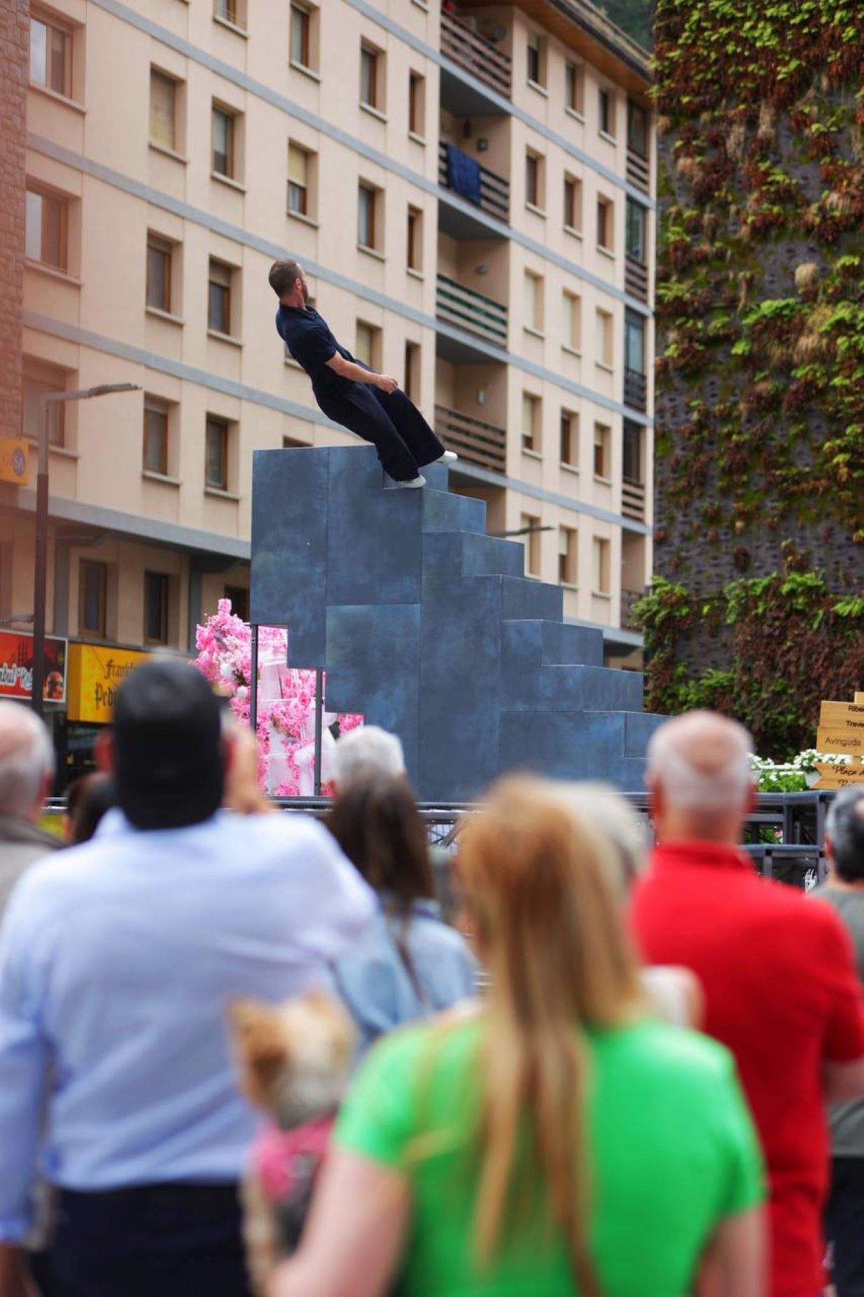 Una imatge de l'espectacle d'aquest dissabte.