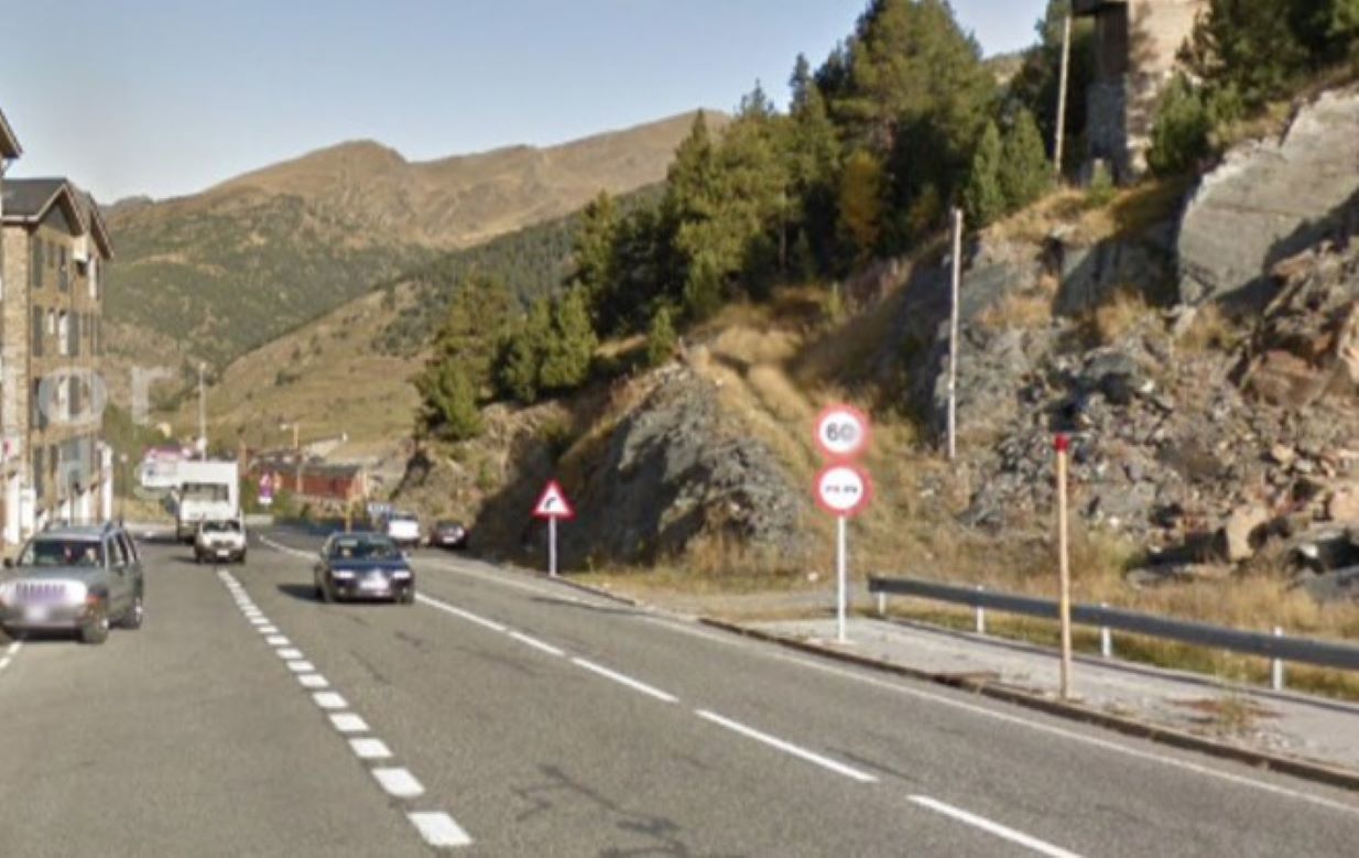 Tram de la CG2 a Bordes d'Envalira en una imatge d'arxiu.