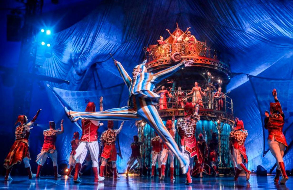 Un dels espectacles del Cirque du Soleil a Andorra.