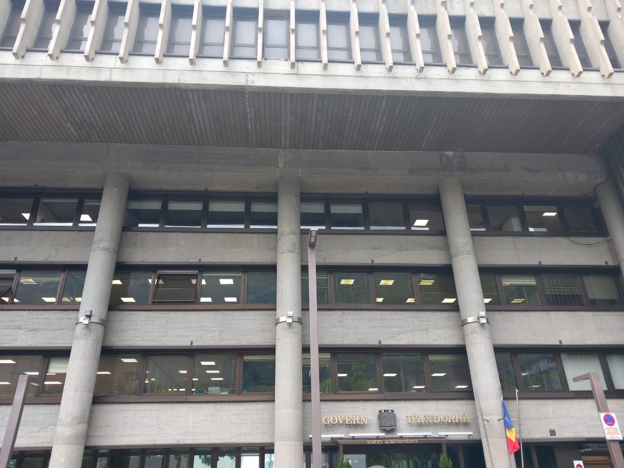 Una imatge de l'edifici de Govern.