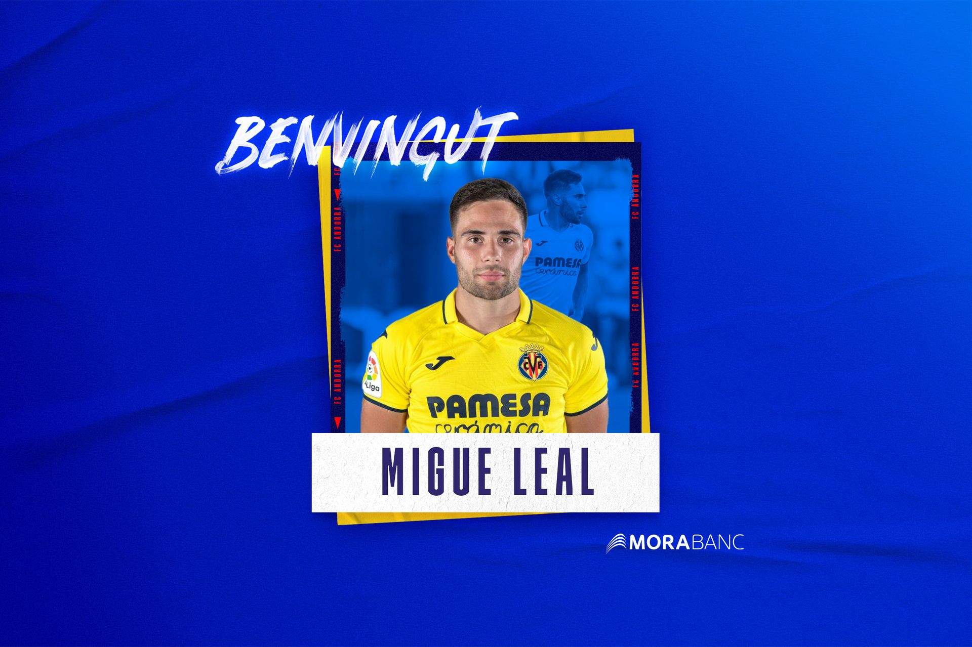 L'FC Andorra ha donat la benvinguda a Migue Leal a través de les xarxes socials.