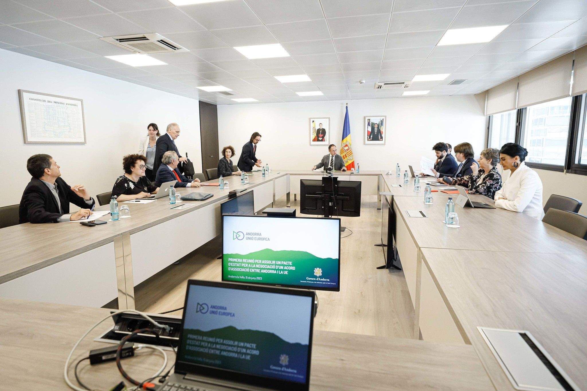 La reunió ha tingut lloc aquest dijous a Govern.