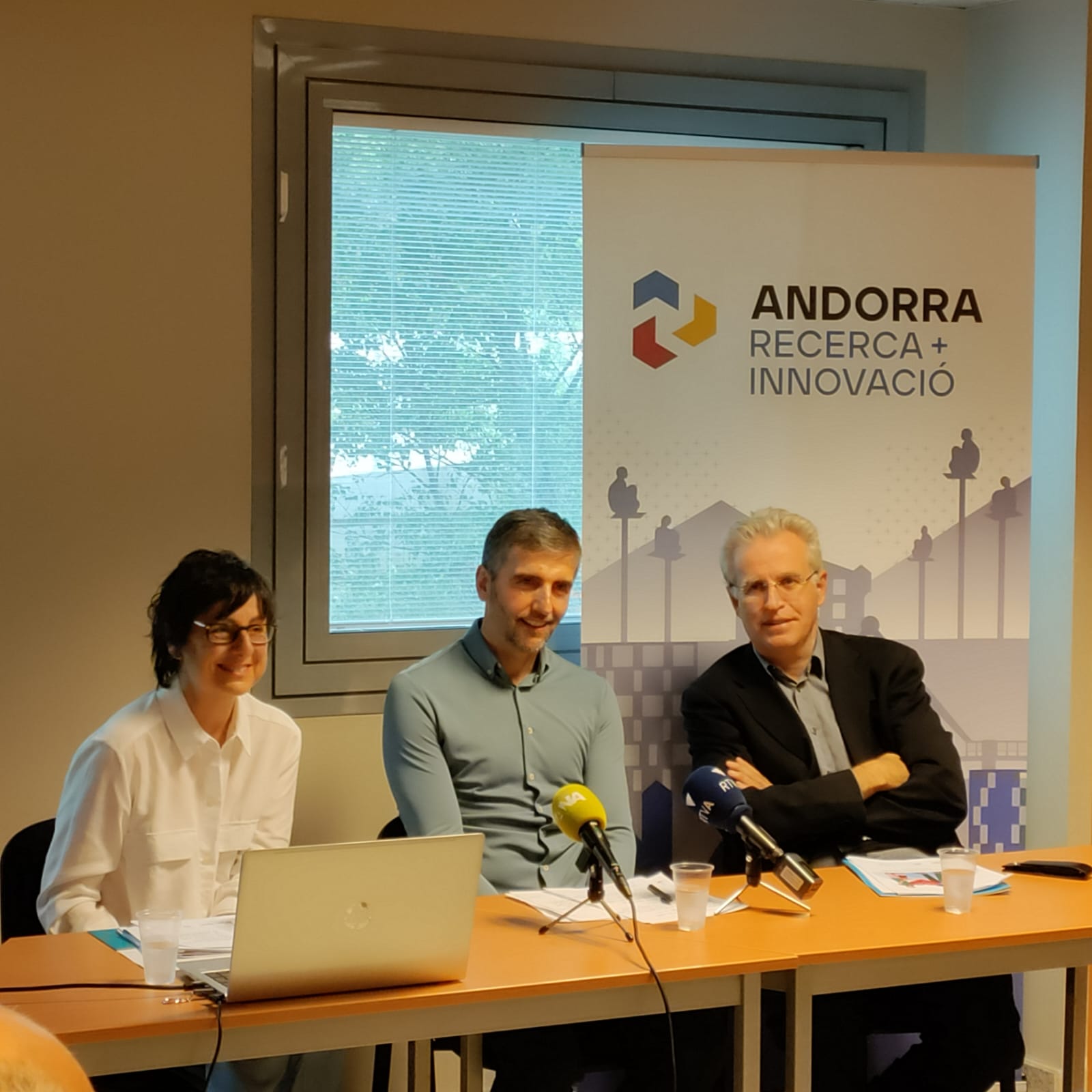 Albert Mora, director d'Unicef, en una de les col·laboracions amb l'AR+I i Andtropia